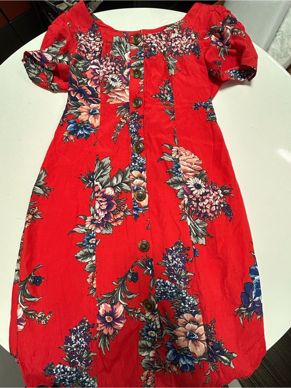 NWT Maeve Caldwell button up dress size 4